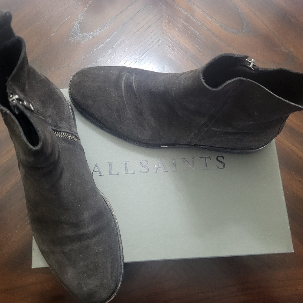ALLSAINTS Suede Chelsea Boot